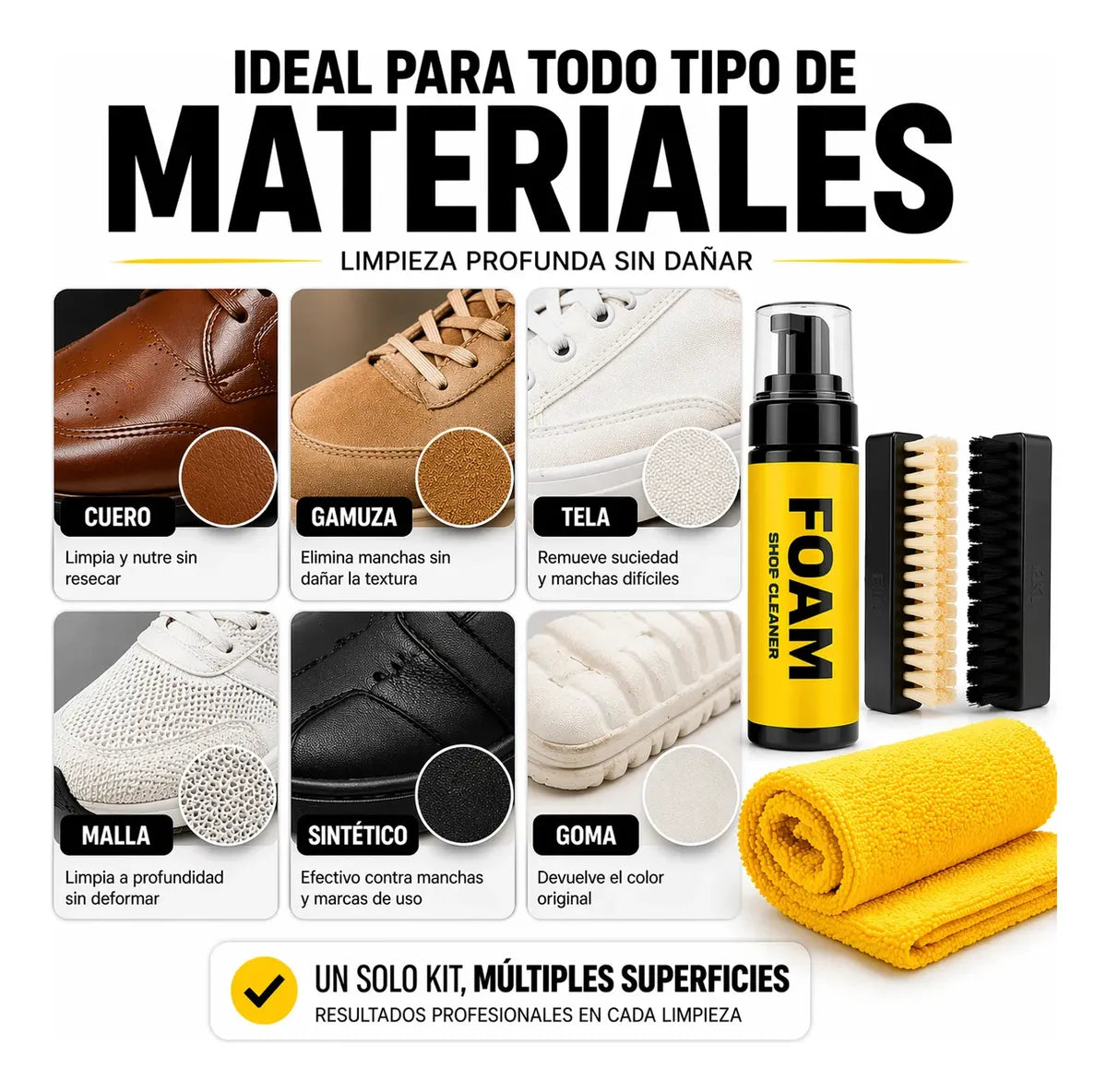 Kit De Limpieza para Calzado