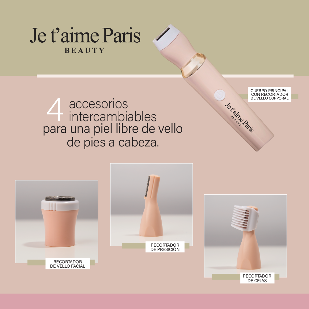 Depiladora Femenina JE T'AIME PARIS