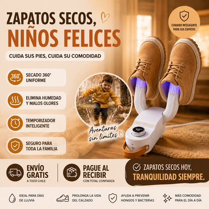 Secador Inteligente de Calzado 360°