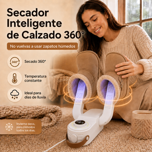 Secador Inteligente de Calzado 360°