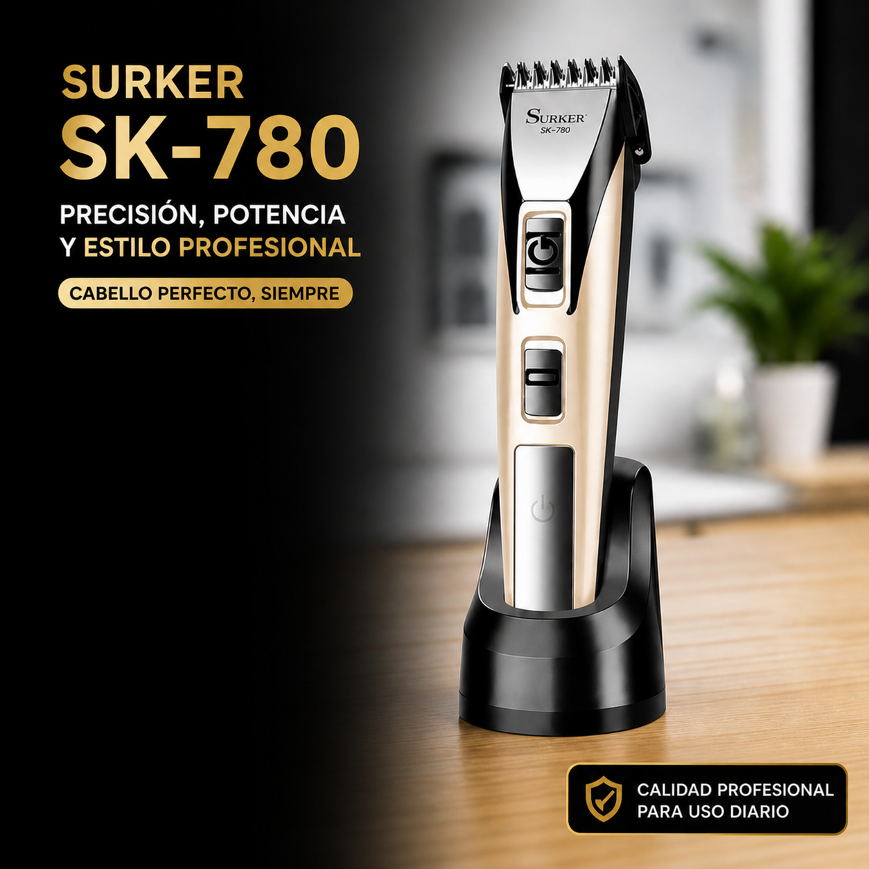 Surker SK-780: Afeita, define y te eleva