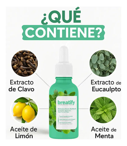 Gotas para Mal Aliento BREATIFY