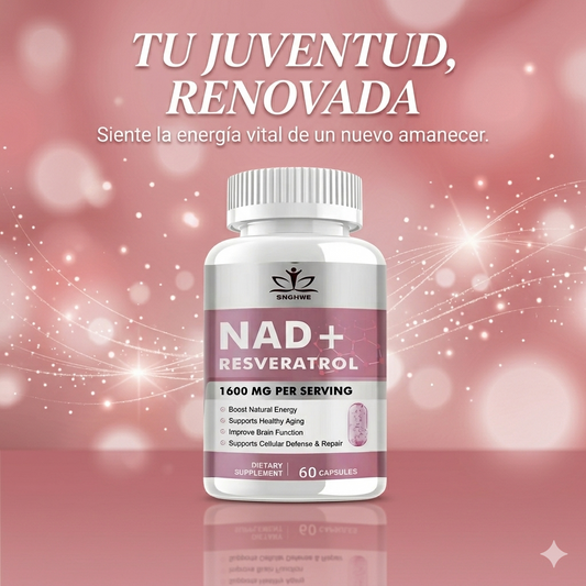 NAD + Resveratrol 60 Cápsulas