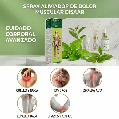 Spray Aliviador de Dolor Muscular